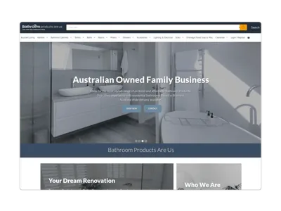 Bathroom Products website